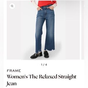 frame the relaxed straight jean
